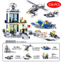 Load image into Gallery viewer, City Street Police Station Sets Lego