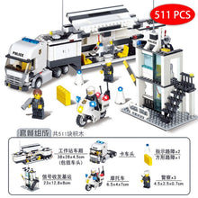 Load image into Gallery viewer, City Street Police Station Sets Lego