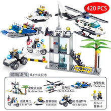 Load image into Gallery viewer, City Street Police Station Sets Lego