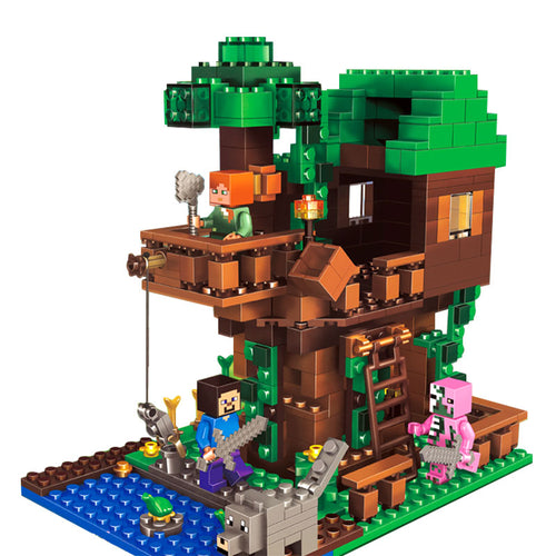 406pcs Tree House Compatibie Lego