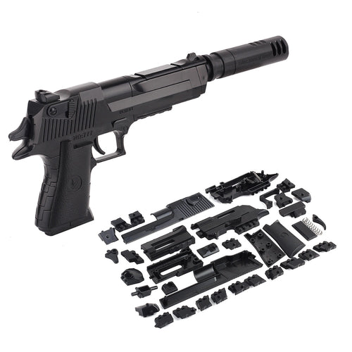 Zhenwei DIY Assembling Toy  Millitary Gun Orbeez Gun Weapon Pistol Gunshot Kid Boys Gift Outdoor Game Toy For Children