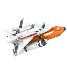 Load image into Gallery viewer, Kazi Legoed Block Space Station Satellite Space Shuttle Launch Center Lego