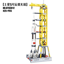 Load image into Gallery viewer, Kazi Legoed Block Space Station Satellite Space Shuttle Launch Center Lego