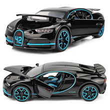Load image into Gallery viewer, Black and Blue Toy Car